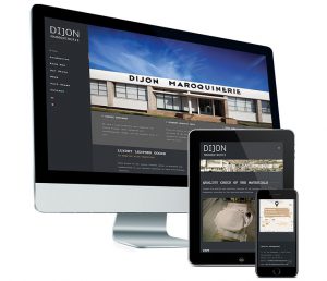 Webdesign: Mobielvriendelijke website voor Dijon Maroquinerie