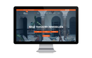Vastgoed Website voor Nele Tassaert